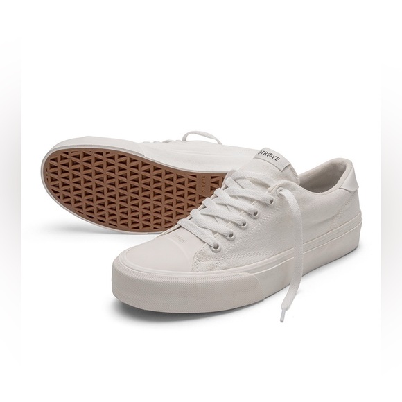 Straye Stanley Sneakers in Cream- Size 6.5 Women’s - Picture 1 of 11